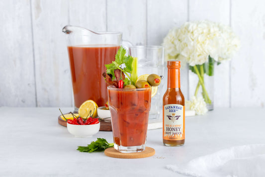 Bloody Mary and Hot Sauce.