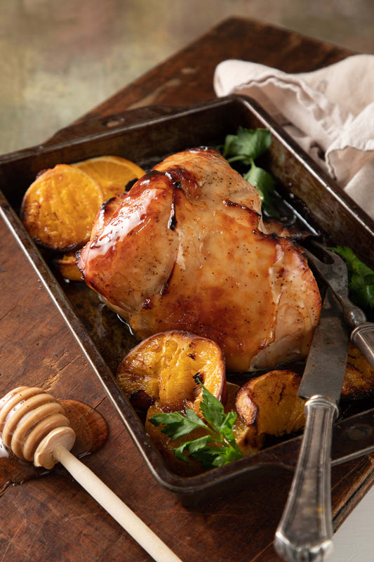 bourbon-honey-lacquered-turkey-recipe