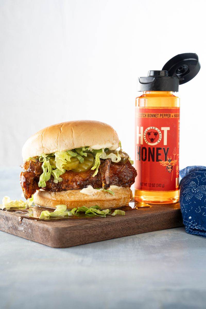 Hot Honey Chicken Sandwiches