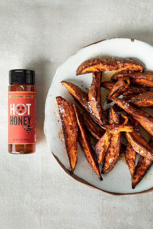 hot-honey-sweet-potatoes-wedges-recipe-fries-appetizer-side-simple-easy