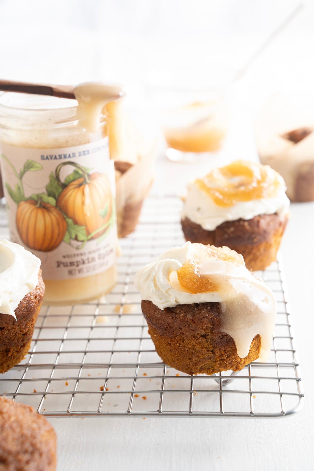 Pumpkin Spice Honey Muffins