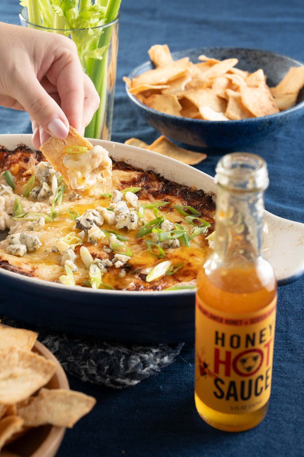 Spicy Buffalo Chicken Dip
