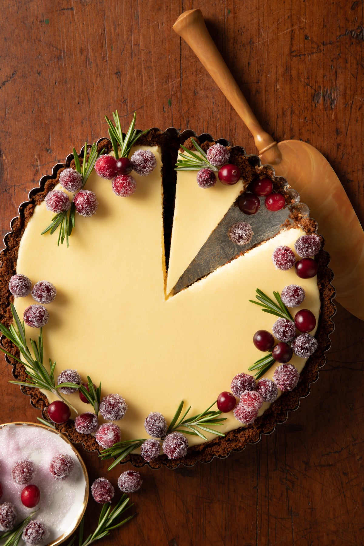 Holiday Honey Cheesecake Tart