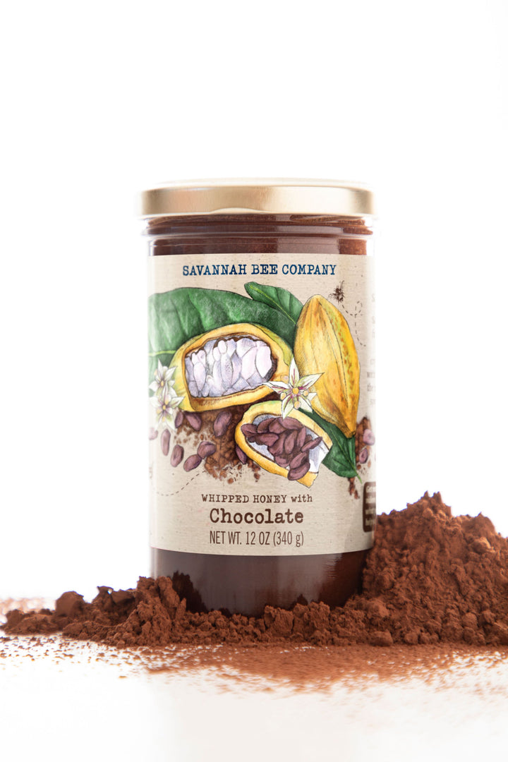 Whipped Honey with Chocolate