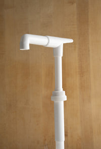 Large honey pump that fits on 80oz honey jug.