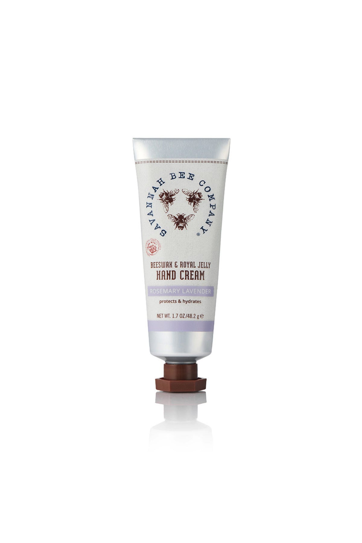 Rosemary Lavender Beeswax Royal Jelly Hand Cream Tube 1.7 oz.